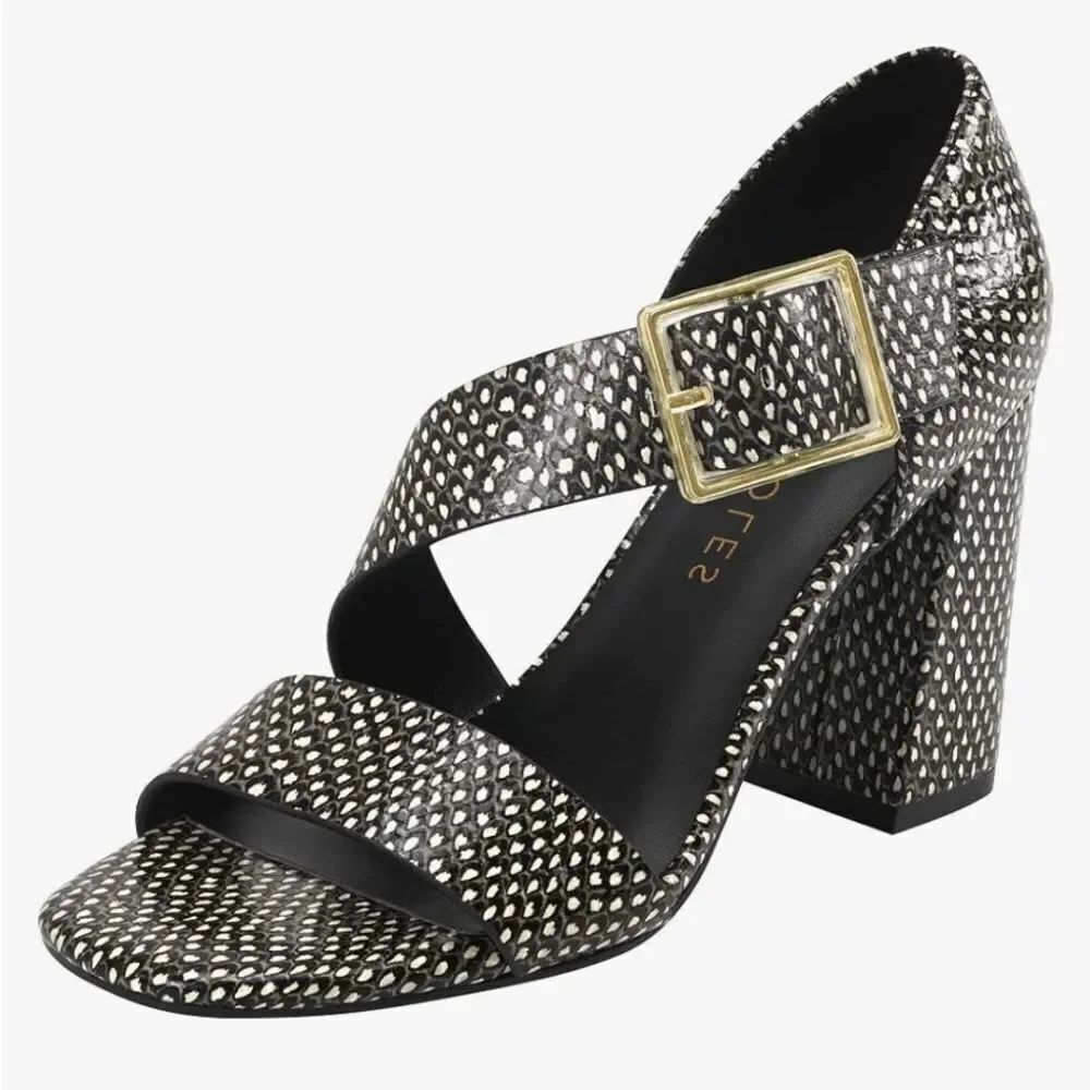 BRAND NEW AEROSOLES WOMEN'S LENOX BLOCK HEEL DRESS SANDALS